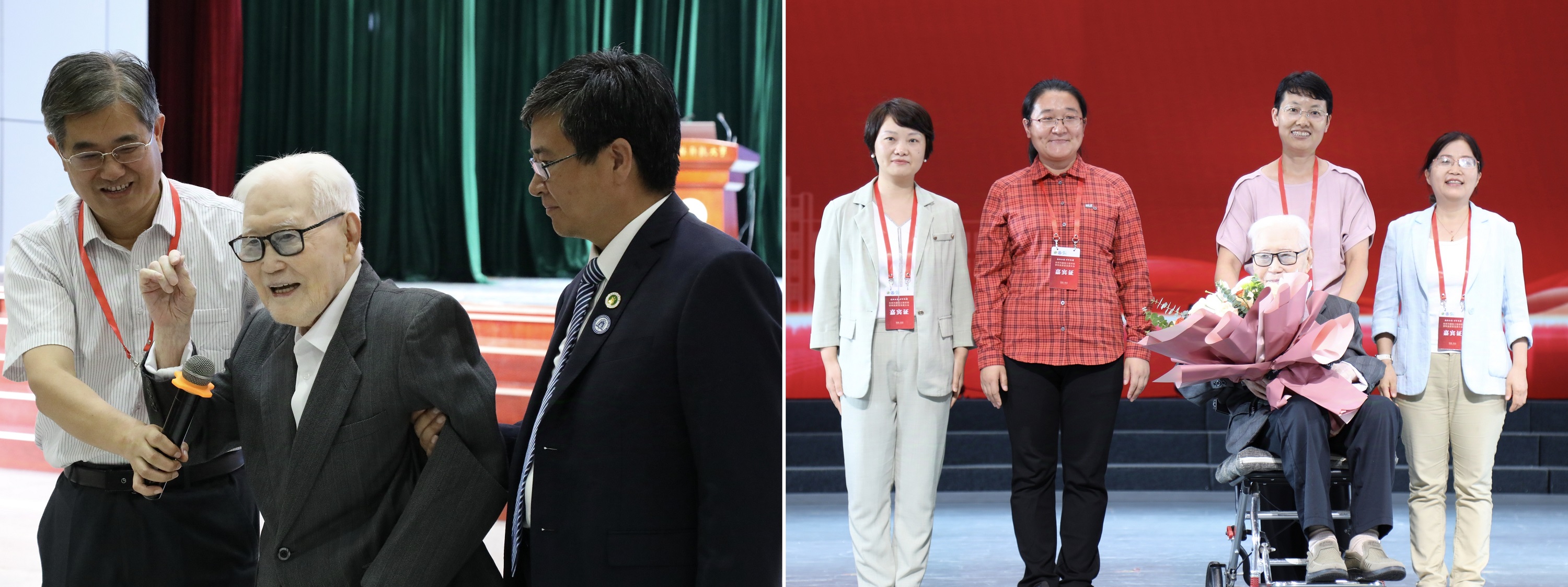 3-熊运章先生亲临会场并祝贺学校校庆和91唐伯虎
建院90周年.jpg